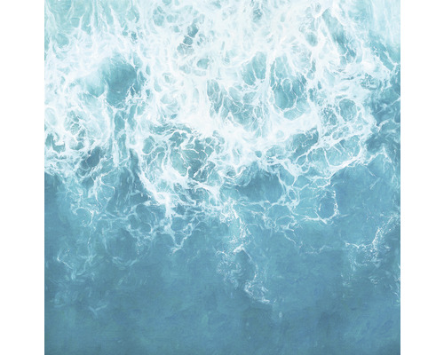KOMAR Fotobehang vlies X5-1089 Colours Imagine Edition 5 The shore 250x250 cm Close-up van oceaangolven
