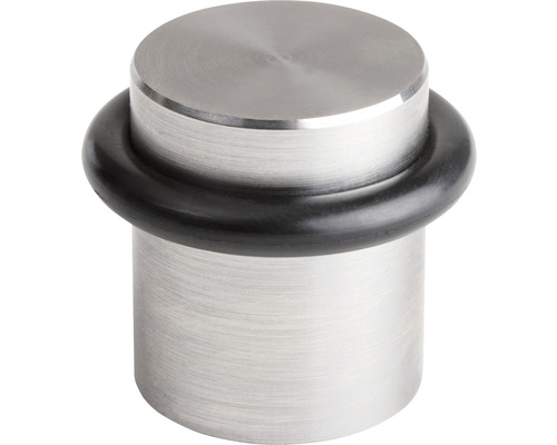 Metalen deurstopper met rubberen ring