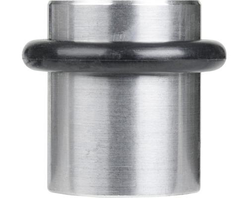 Metalen deurstopper met rubberen ring