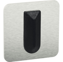Metalen kapstokhaak met rubber
