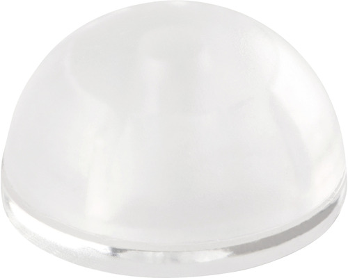 Deurstopper van kunststof, transparant