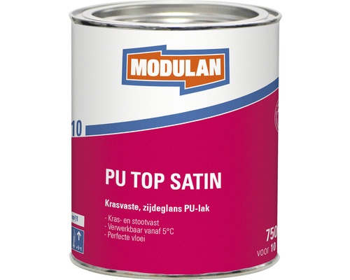 Modulan PU Top Satin lakblik, krasvast, 750 ml