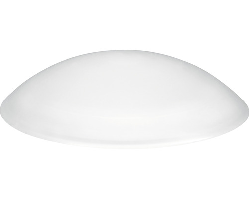 TARROX Wandbuffer Ø 40 mm zelfklevend/schroefbaar kunststof transparant, 6 stuks Lichtglas lampglas