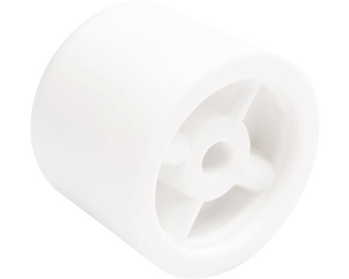 Witte kunststof looprol voor meubels