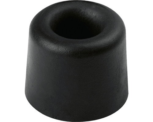 TARROX Deurstopper Ø 29,5x25 mm kunststof zwart