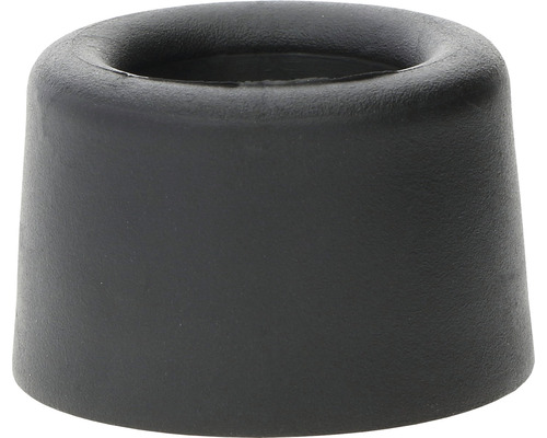 TARROX Deurstopper Ø 40x25 mm kunststof zwart