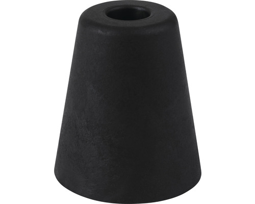 QUARKZMAN Siliconen rubberen gaatjes 19 mm diameter zachte flexibele stop voor 18 mm gat zwart 10 stuks