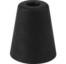 TARROX Deurstopper Ø 70x80 mm kunststof zwart-thumb-1