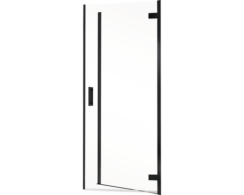 Glazen douchewand met deur en handgreep
