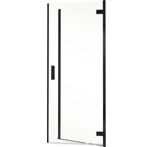 Douchewand met deur van glas en frame