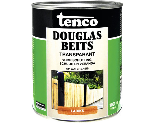 TENCO Douglasbeits transparant lariks 1 l Tenco Douglas beits, transparant, 1000ml blik