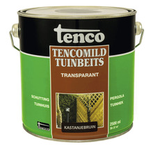 Tenco TencoMild Tuinbeits transparant, kastanjebruin, 2500 ml