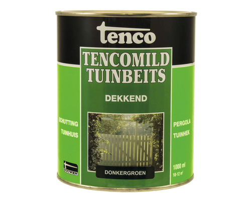 TENCO Tencomild dekkend tuinbeits donkergroen 1 l TENCO Tencomild dekkend tuinbeits donkergroen 1 l