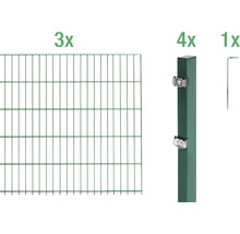 ALBERTS Dubbelstaafmat set 6/5/6 600 x 160 cm groen