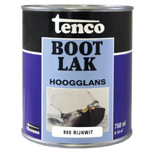 TENCO Bootlak hoogglans 900 Rijnwit 750 ml-thumb-0