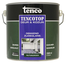 TENCO Tencotop Deur & Kozijn dekkend zijdeglans rijtuiggroen 2,5 l