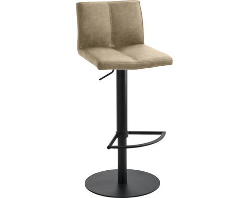 Barkruk met voetsteun en verstelbare hoogte