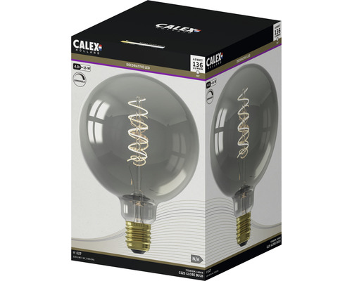 CALEX LED filament lamp E27/4,0W G125 titanium