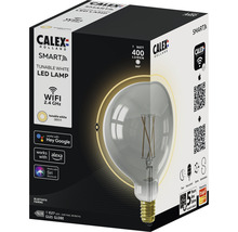 CALEX Smart LED filament lamp E27/7W G125 warmwit titanium