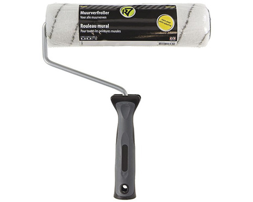 Muurverfroller met grijze handgreep