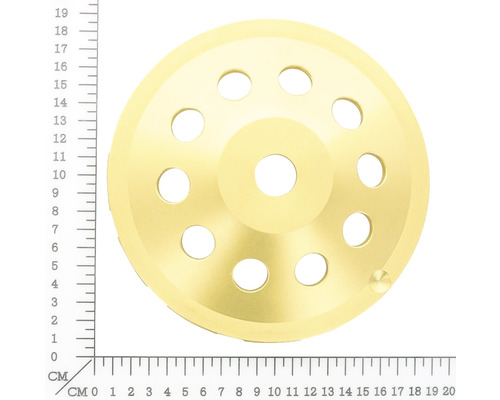 Slijpschijf met gaten