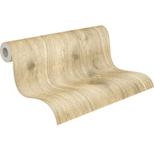 Behangrol met houtlook