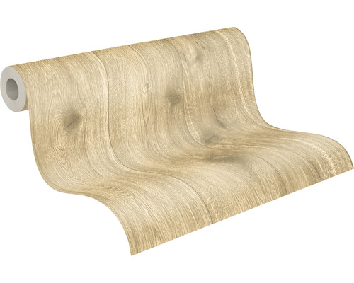 Behangrol met houtlook