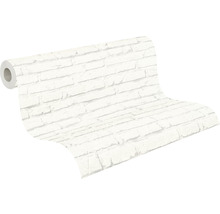 Rol behang met baksteenmotief