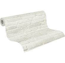 Rol behang met baksteenmotief