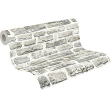 Behangrol met steenmotief