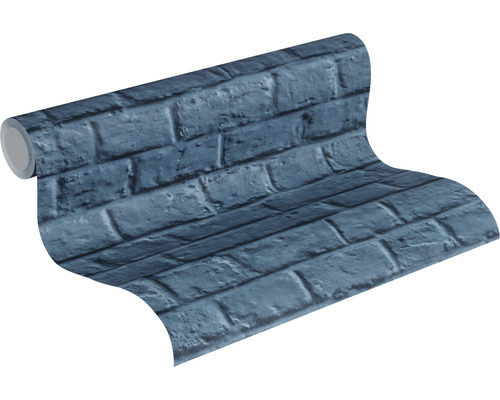 Rol behang met baksteenmotief