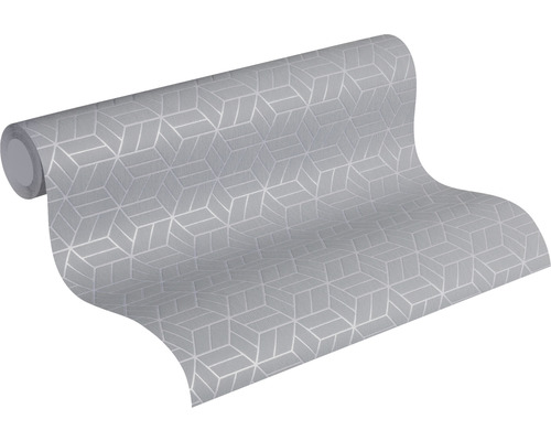 Rol behang met geometrisch patroon