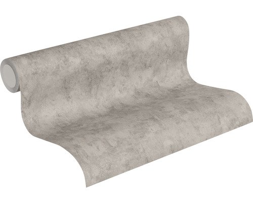 Rol behang met steendecor