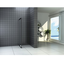 Zijwand Cielo voor nisdeur 80x200 cm zwart