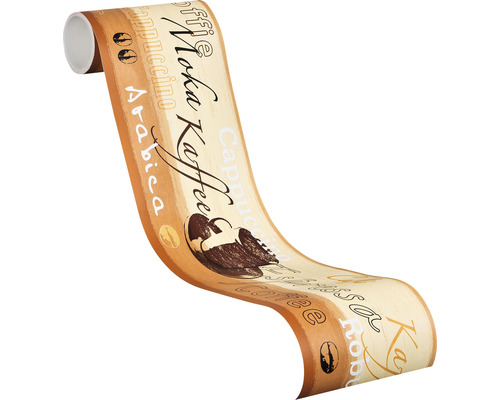 Koffieboord met koffiemotieven en belettering