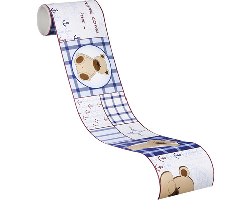 Borduur met beren-, anker- en ruitpatroon