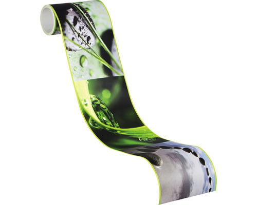 Borduur met natuurmotieven op rol