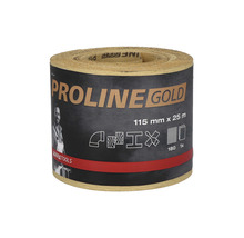 PROLINE Gold schuurpapierrol, 115 mm x 25 m, korrel 180