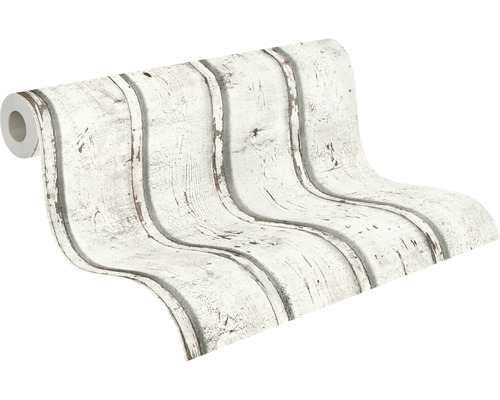 Behangrol met houten balkenpatroon