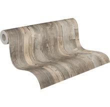 Behangrol met houtlook