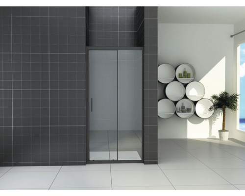 Schuifbare Nisdeur Cielo 110x200 cm zwart