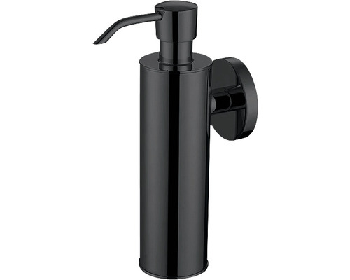 Luxe zeepdispenser wandmodel zwart