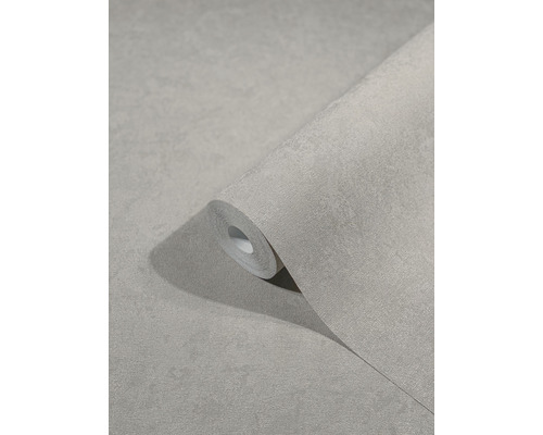 Rol grijs behang met lichte textuur