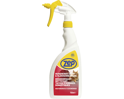 ZEP Huisdieren geur- & vlekkenreiniger 750 ml Zep huisdierengeur- en vlekkenreiniger 750 ml fles