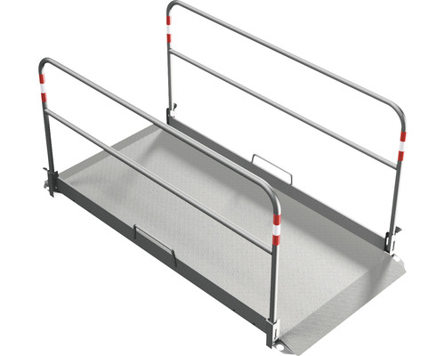 Rolstoeloprit met leuningen