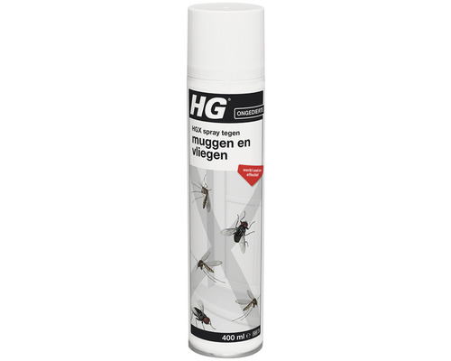 HG X Spray tegen mug/vlieg 400 ml