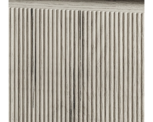 Close-up van een geribbeld houten oppervlak