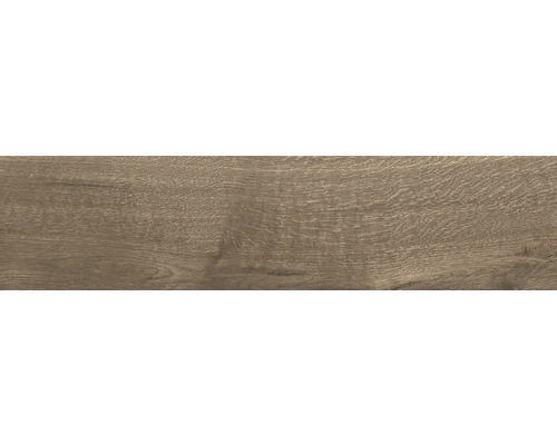 Wand- en Vloertegel Yuka Nogal 29,5x120 cm gerectificeerd Houtlook tegel met nerf