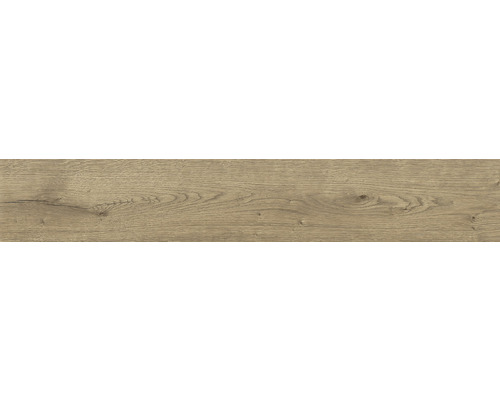 Wand- en vloertegel Yuka roble houtlook 22x120 cm gerectificeerd Houtlook tegel