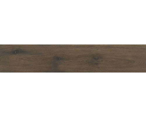 Wand- en vloertegel Artwood mocca houtlook 23x120 cm gerectificeerd